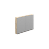 Thebalux Type D spiegelkast – 100x70 cm – indirecte LED – Nebraska Eiken structuur SW787326
