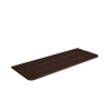 Royal Plaza Terra Plan de toilette - 120x46x2cm - coins arrondis - châtaignier (noyer) SW1418397