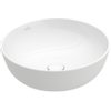 Villeroy en Boch Artis opzetwastafel rond Ø43cm zonder overloop wit 1025292 Villeroy en Boch Artis opzetwastafel rond Ø43cm zonder overloop wit 1025292