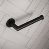 Brauer Black Edition Porte-papier toilette - 1 rouleau - Noir mat SW997412