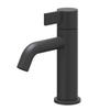 IVY Pact Mitigeur de lavabo - monotrou - bas - coldstart - Noir mat PED SW1030796