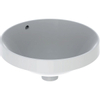 Geberit Variform lavabo - 40x40x17.8cm - rond - sans trou de robinet - blanc SW405059