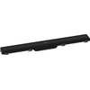 Hansgrohe RainDrain Match Douchegoot - 70cm - hoogte verstelbaar frame - mat zwart SW1590435