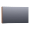 Saniclass Plain Spiegelkast 119x70x15cm Natural Walnut SW393089 Saniclass Plain Spiegelkast 119x70x15cm Natural Walnut SW393089