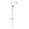 Grohe Vitalio Joy opbouw regendoucheset – thermostatisch – Ø26 cm 3-standen hoofddouche – 3-standen handdouche – chroom SW568371