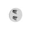 Crosswater Crossbox Lazo douchekraan - geschikt voor 3 functies - thermostatisch - hoogglans chroom SW956210