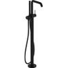 Hansgrohe Tecturis robinet de baignoire sur pied mat noir SW918588