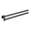 Hotbath &MORE Handdoekhouder Draaibaar BGP - PVD - geborsteld gunmetal (antraciet) SW1246432