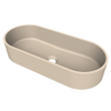 Arcqua Case waskom - ovaal - 60x26cm - mat zand SW1209131