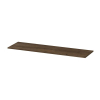 Ink fineer plaque de recouvrement 160x2x45cm pour armoire inférieure chocolat SW493942