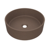 Arcqua Case Opbouw Waskom - rond - 40cm - mat chocola SW1584228