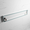 Mondiaz Easy nis 29.5x149.5x8cm voor Inbouw/opbouw 1 open vak Solid surface Talc/Smag SW643737