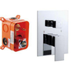 Best Design Monte Mitigeur douche encastrable avec inverseur 2 voies avec box à encastrable SW280117 Best Design Monte Mitigeur douche encastrable avec inverseur 2 voies avec box à encastrable SW280117