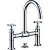 AXOR Montreux robinet de lavabo sur gorge avec vidage Chrome GA65339