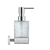 Duravit Karree zeepdispenser matglas wandmodel chroom SW55119 Duravit Karree zeepdispenser matglas wandmodel chroom SW55119