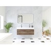 HR Matrix ensemble meuble de salle de bain 3d 120cm 1 tiroir sans poignée avec bandeau couleur charleston avec vasque kube 2 trous de robinetterie blanc SW857127