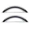 Kaldewei poignées universele type B set chrome 0341810