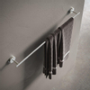 Hotbath Archie Handdoekhouder - 64 cm - mat RVS SW230382