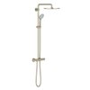Grohe Euphoria XXL douchesysteem met douchekraan thermostatisch met Rainshower Cosmo 310 hoofddouche en handdouche geborsteld nikkel SW98863 Grohe Euphoria XXL douchesysteem met douchekraan thermostatisch met Rainshower Cosmo 310 hoofddouche en handdouche geborsteld nikkel SW98863
