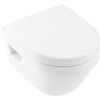 Villeroy & Boch Architectura combipack - met wandcloset - diepspoel DirectFlush - 35x48cm - met zitting - met softclose en quick release CeramicPlus - White Alpine (glans wit) 1025287