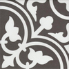 Douglas Jones VINTAGE Decor-strip - 20x20cm - 8.0mm - Flavie noir SW361640