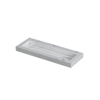 Ink Pitch lavabo - 120x45x9cm - vasque centrée - 1 trou de robinet - statuario brillant (blanc) SW693409