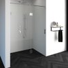 Saniclass Create douchedeur 150x200cm 2-delig profielloos met antikalk en 8mm veiligheidsglas chroom glans SW223839 Saniclass Create douchedeur 150x200cm 2-delig profielloos met antikalk en 8mm veiligheidsglas chroom glans SW223839