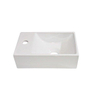 Best Design Wonder fontaine 29x18x9.5cm 1 trou de robinet à gauche céramique blanc SW27969