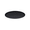 FugaFlow Eccelente Sobrado Badkamer Hoofddouche - 25cm - rond - 6mm - zwart mat SW1123301