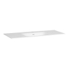 Saniclass Furiosa wastafelblad 120cm finestone met 1 kraangat mat Wit SW208950 Saniclass Furiosa wastafelblad 120cm finestone met 1 kraangat mat Wit SW208950