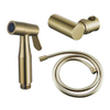FugaFlow Eccelente Ensemble d'accessoires bidet - douchette à main - flexible 150cm - support - Laiton brossé PVD (Or) SW1469109