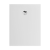 Allibert Karbon Receveur de douche - rectangulaire - Blanc mat - 120 x 90 2,6 cm SW915851