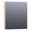 Saniclass Plain Spiegelkast 59x70x15cm Sahara Linksdraaiend SW392906 Saniclass Plain Spiegelkast 59x70x15cm Sahara Linksdraaiend SW392906