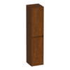 BRAUER Adore armoire de salle de bains - 160x35x35cm - avec 2 portes sans poignée ouvrant à gauche ou à droite chêne lamelles brun SW1198203