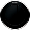 Plaque de commande Geberit Type10 avec commande frontale pour WC 10x10cm noir / chrome GA16567