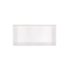 Hotbath &MORE Niches encastrées ou niche encastrée 30x60x10cm avec LED IP44 Mat blanc SW1246592