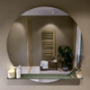 Mondiaz SPOT miroir – Ø 120 cm – avec tablette – Army (vert) SW1235491