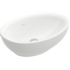Villeroy en Boch Aveo new generation opzetwastafel ovaal 59.5x44cm zonder kraangat zonder overloop ceramic+ wit 0124448 Villeroy en Boch Aveo new generation opzetwastafel ovaal 59.5x44cm zonder kraangat zonder overloop ceramic+ wit 0124448