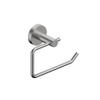 Fortifura Calvi toiletrolhouder - zonder klep rond - PVD - geborsteld RVS SW639928