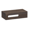 BRAUER Smooth Fonteinonderkast - 40x10x20cm - handdoekopening links - hout - black oak SW223501