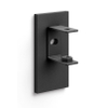 Zack LINEA Wandhouder - voor lijmbevestiging - 2 stuks - zwart SW538632