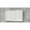 Bruynzeel spiegelkast 150x70cm met 3 deuren exclusief verlichting aluminium GA11660 Bruynzeel spiegelkast 150x70cm met 3 deuren exclusief verlichting aluminium GA11660