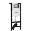 Geberit UP320 réservoir encastré avec cadre QeramiQ - commande frontale - double chasse - avec tapis isolant SW1381697