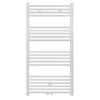 Belrad Radiateur porte-serviettes - raccordement central - 1200X600mm - 616 Watt - Blanc mat brossé SW1152659