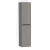 BRAUER Joy badkamerkast - 160x35x35cm - 2 deuren - greeploos - links- of rechtsdraaiend - mat taupe SW370853