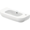 Duravit D Code Lave mains 50x22cm avec trou pour robinetterie droite Blanc 0315107