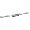 Hansgrohe RainDrain Flex Douchegoot - 90cm - inkortbaar - wandmontage - brushed stainless steel SW1590377