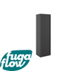 FugaFlow Eccelente Arredo Armoire colonne - 120x34.5x27.5cm - 1 porte - MDF - Anthracite mat SW1123266