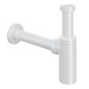 Hotbath Mate siphon de lavabo rond blanc mat SW74435