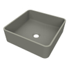 Arcqua Case waskom vierkant 37x37 mat beton SW1080034
